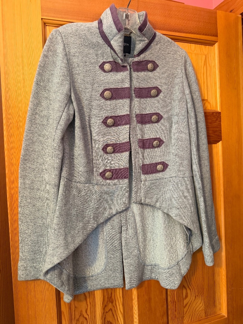 Super fun and edgy Military style jacket